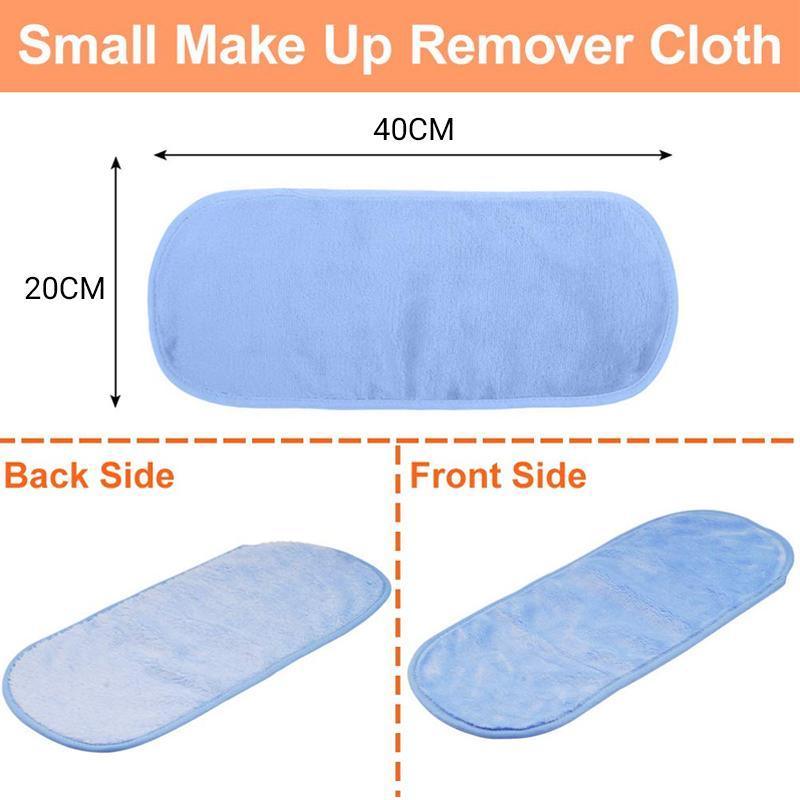 Soft Micro Fibre Makeup Eraser Make Up Remover Towel Cleaning Cloth 40*20Cm - Light Blue