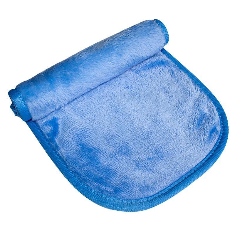 Soft Micro Fibre Makeup Eraser Make Up Remover Towel Cleaning Cloth 40*20Cm - Light Blue