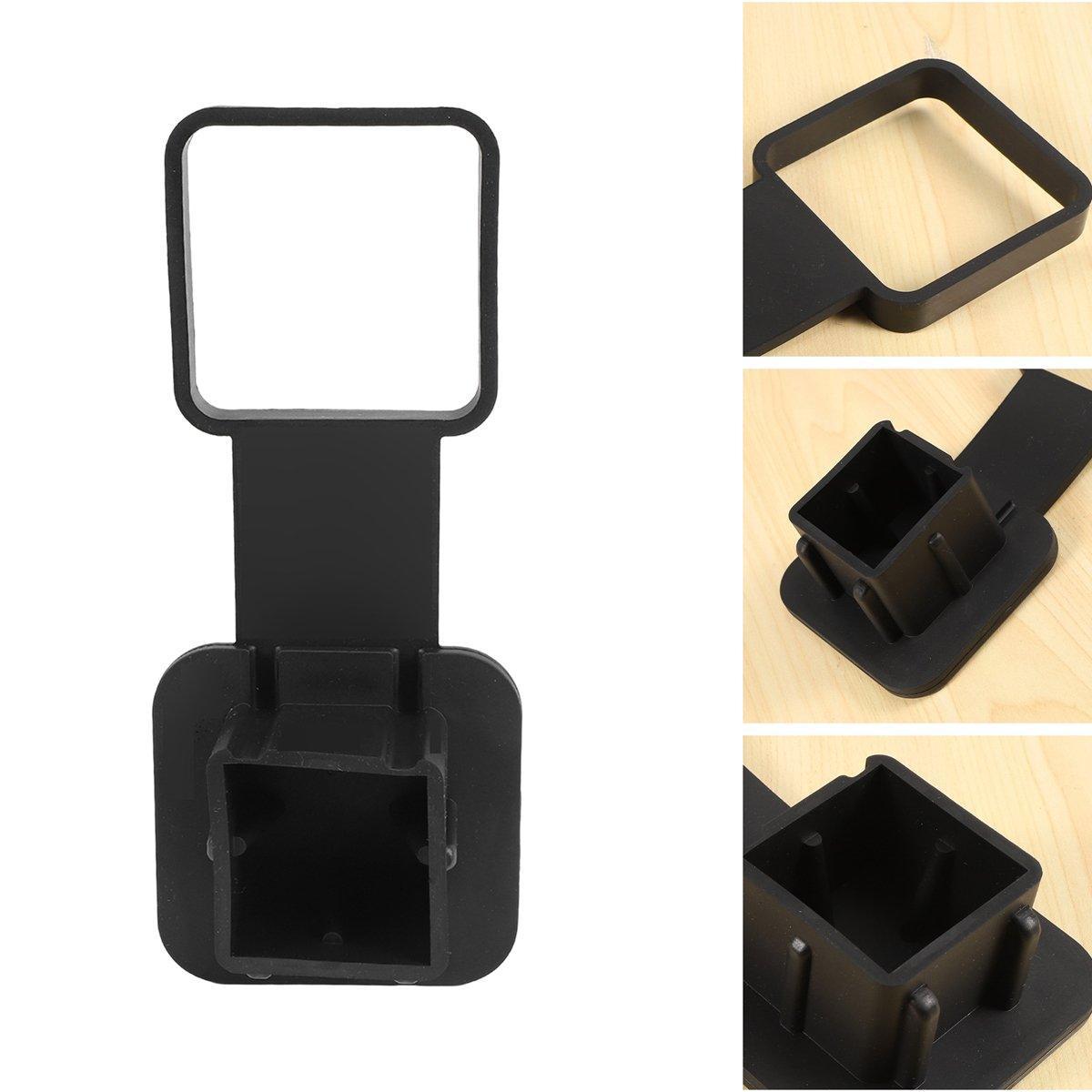 2pcs Car Trailer Hook Cover Retrofit Decoration Protective Towing Hitch Cover