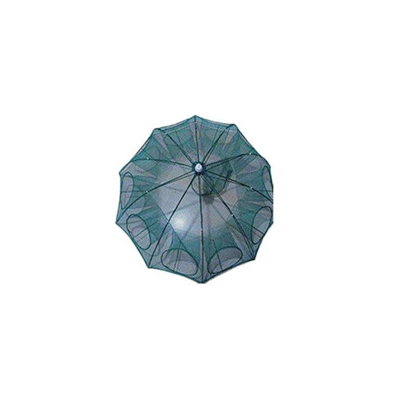 Large Fishing Net Fish Crab Yabbie Trap Minnow Crawfish Shrimp Cage Net Foldable - 10 Side 10 Holes