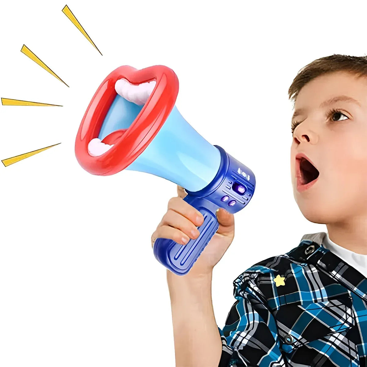 1-Piece Voice Changer Megaphone Toy with Strap