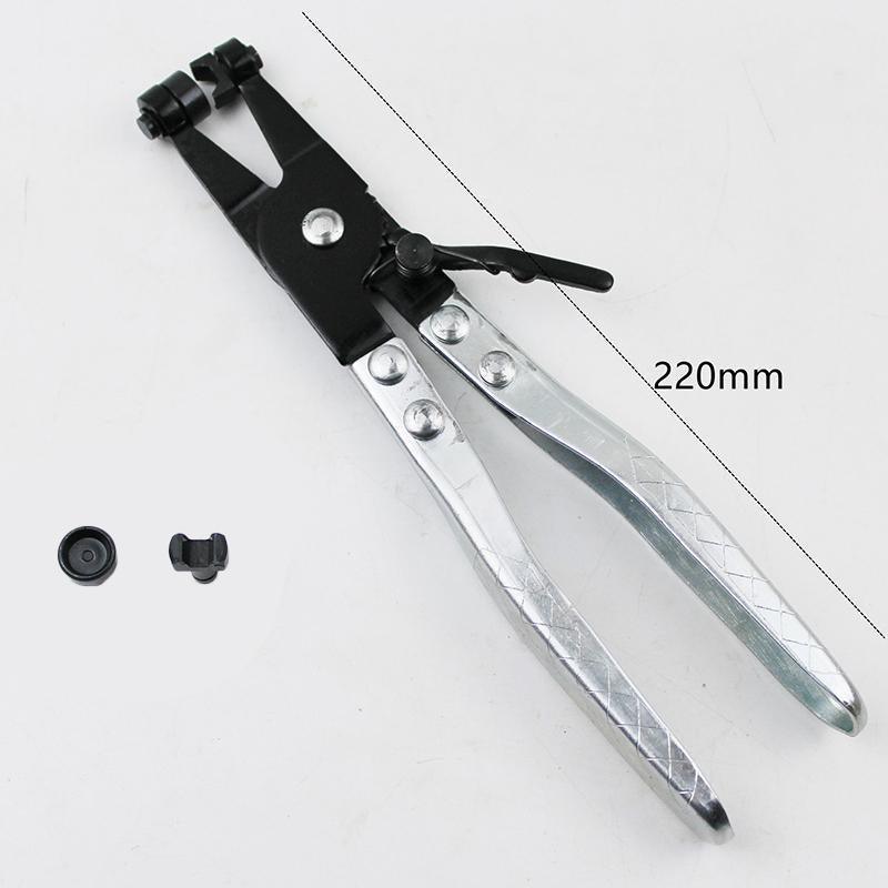 45 Degree Water Pipe Hose Clip Pliers Clamp Swivel Drive Jaw Locking Removal Tool