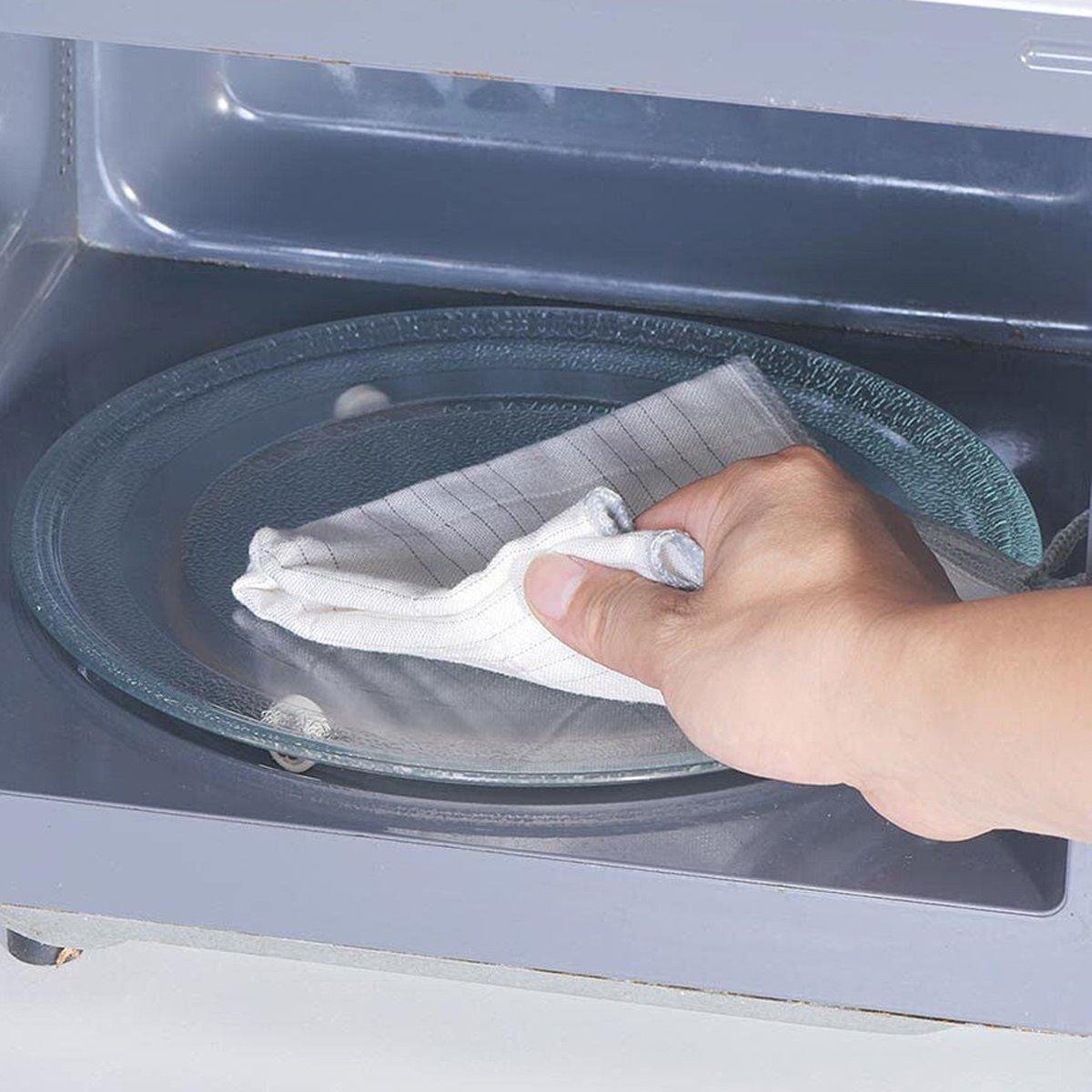 Microwave Glass Turntable Replacement Plate Universal Microwave Oven Tray - 245mm