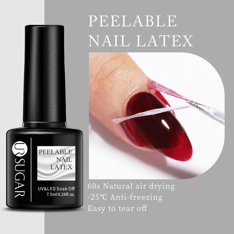 Color Glitter Nail Gel Polish UV LED Varnish Soak Off Manicure Top & Base Coat - UR-75