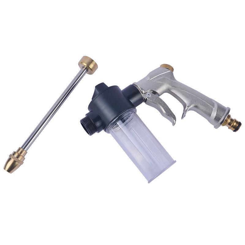 High Pressure Car Wash Foam Sprayer Water Washer Cleaner Lance Bottle Kit