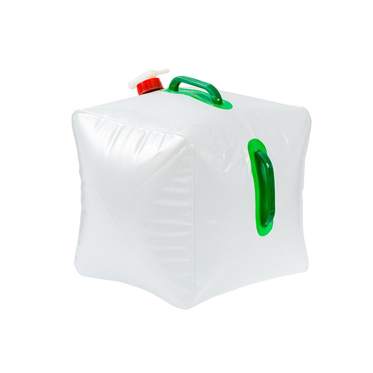 Portable Folding Water Bag Compression Bucket Outdoor Sports Cycling Equipment - 15L