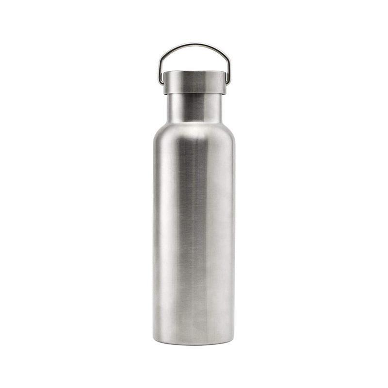 500/750/1000Ml Stainless Steel Water Bottle Motivational Sports Drink Cup Flask - 500ML