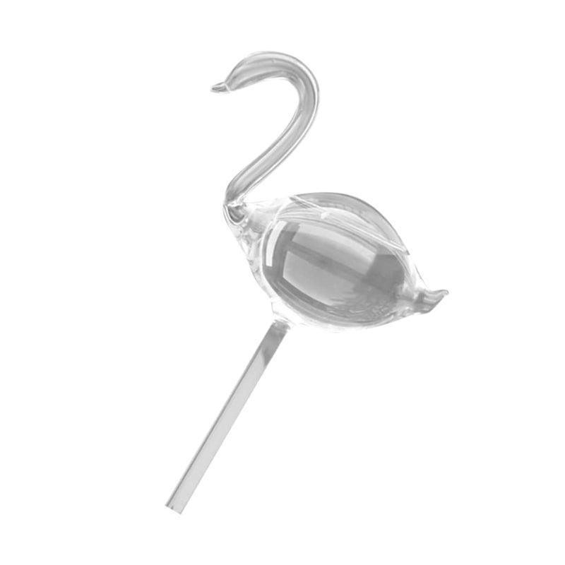 Automatic Self Plant Watering Glass Bulbs Water Feeder Indoor Irrigation Outdoor - Butterfly
