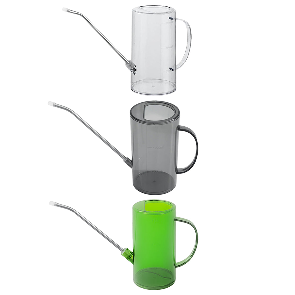 Watering Can Long Spout For Indoor Outdoor Garden Potted Plants Flowers Use - Green