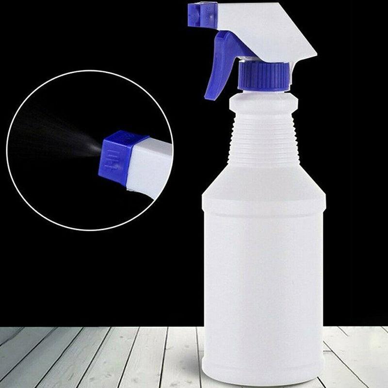 3PCS 500ml Reusable Plastic Spray Bottles for Cleaning Garden Car Use