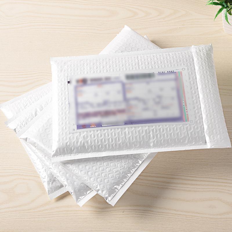 25PCS Poly Bubble Mailers Envelope Padded Bag White Cushioned Satchel 15 Sizes - 25PCS-16*21CM
