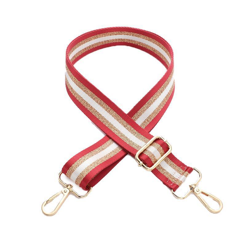 New Crossbody Bag Handbag Belt Satchel Wide Adjustable Canvas Shoulder Strap - Grey