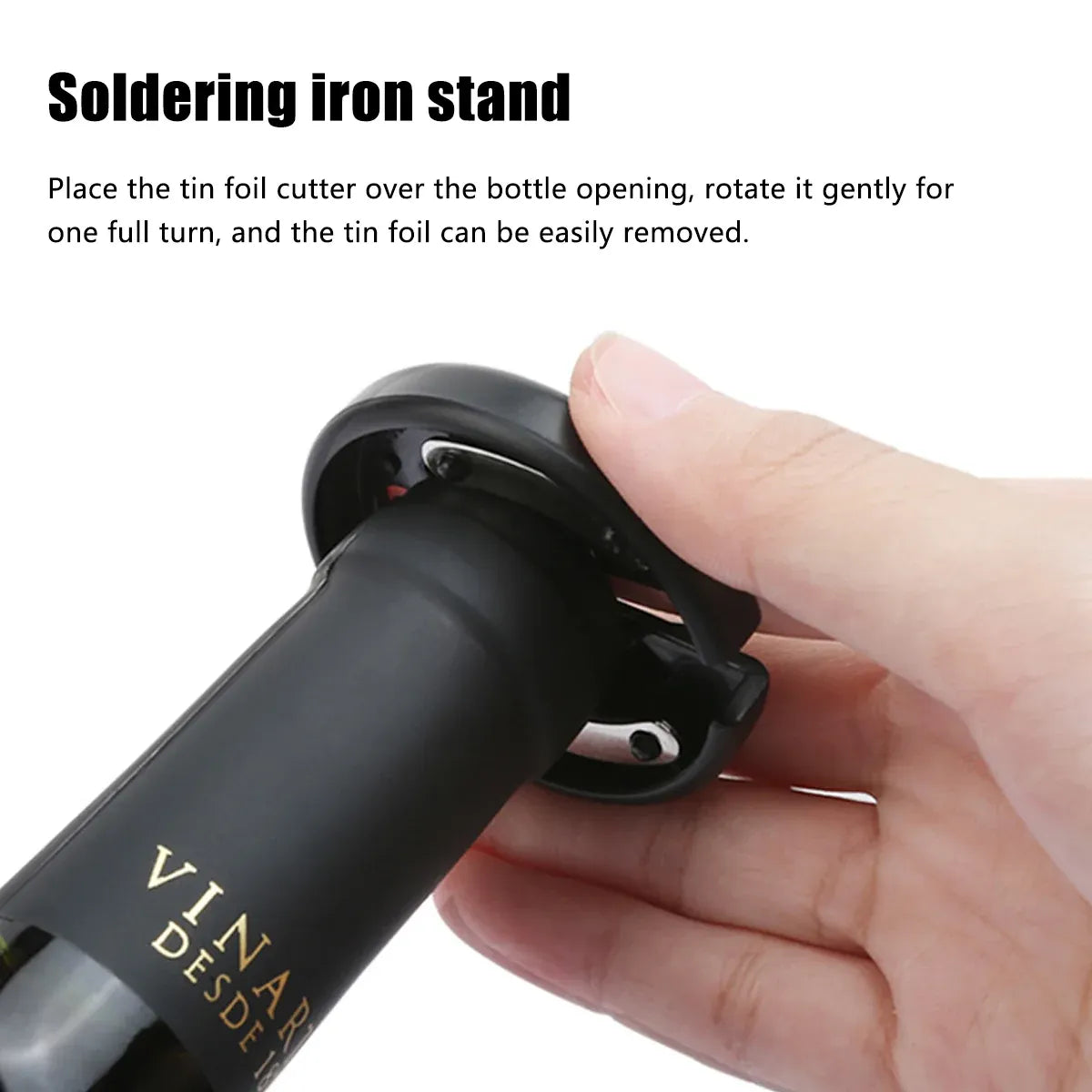 5-Piece Electric Wine Opener Set with Charging Base