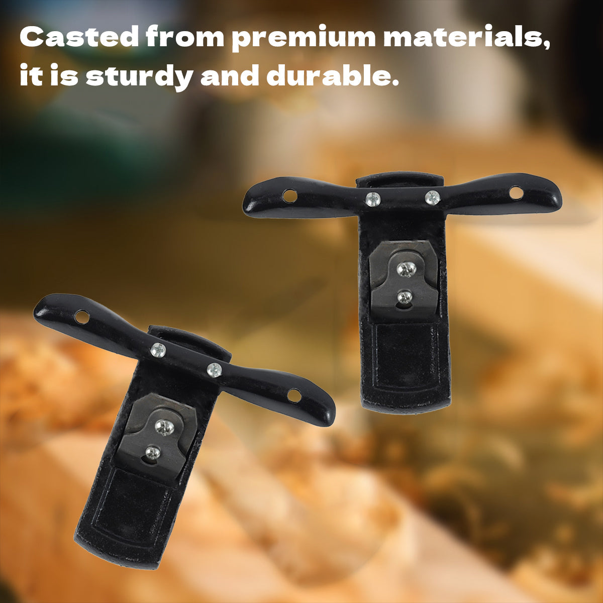 Mini Handheld Cast Iron Woodworking Planer Manual Flat Trimming Smoothing Tool