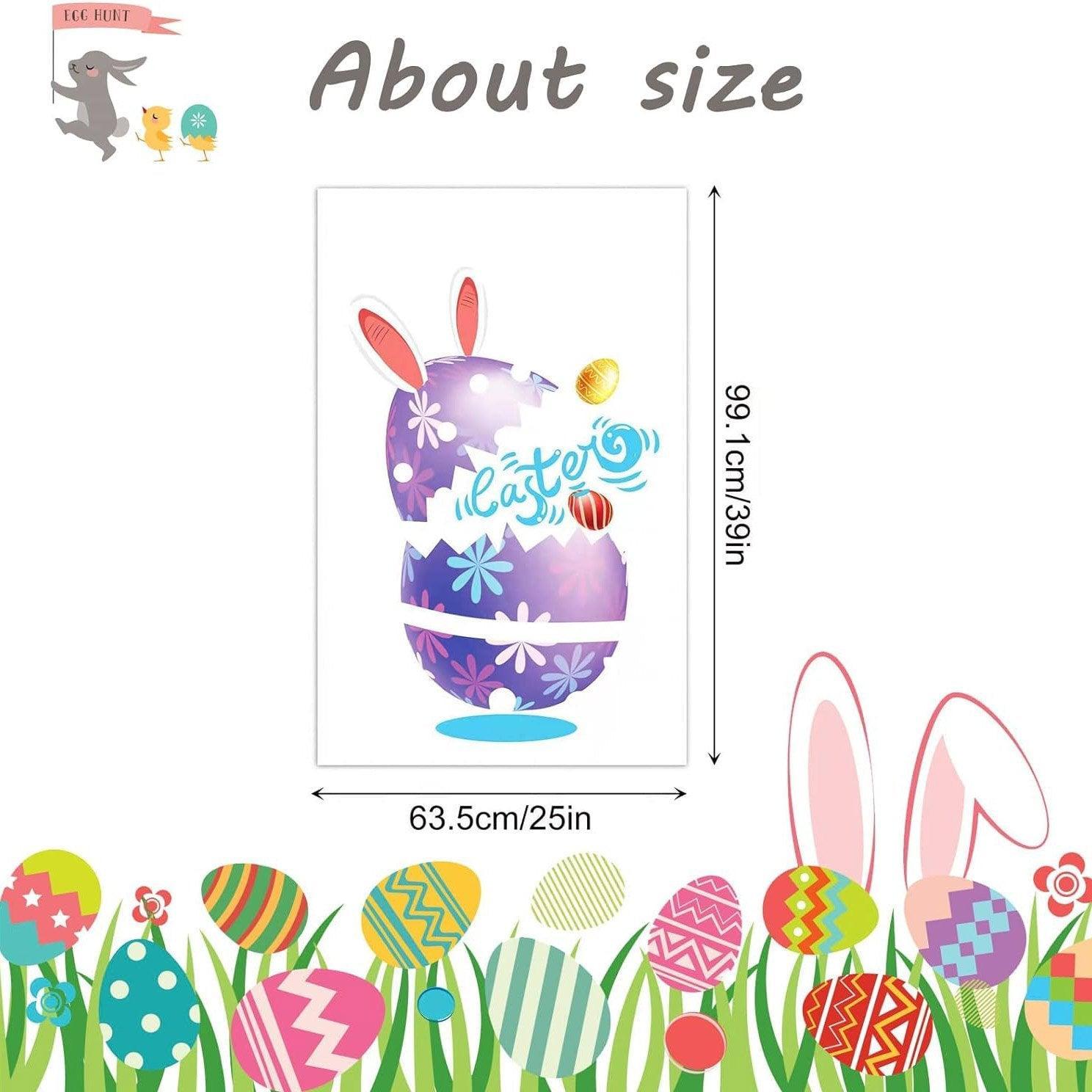 Jumping Sack Race Bags 5pcs Set for Outdoor Garden Party Family Group Activity Game - Rabbit