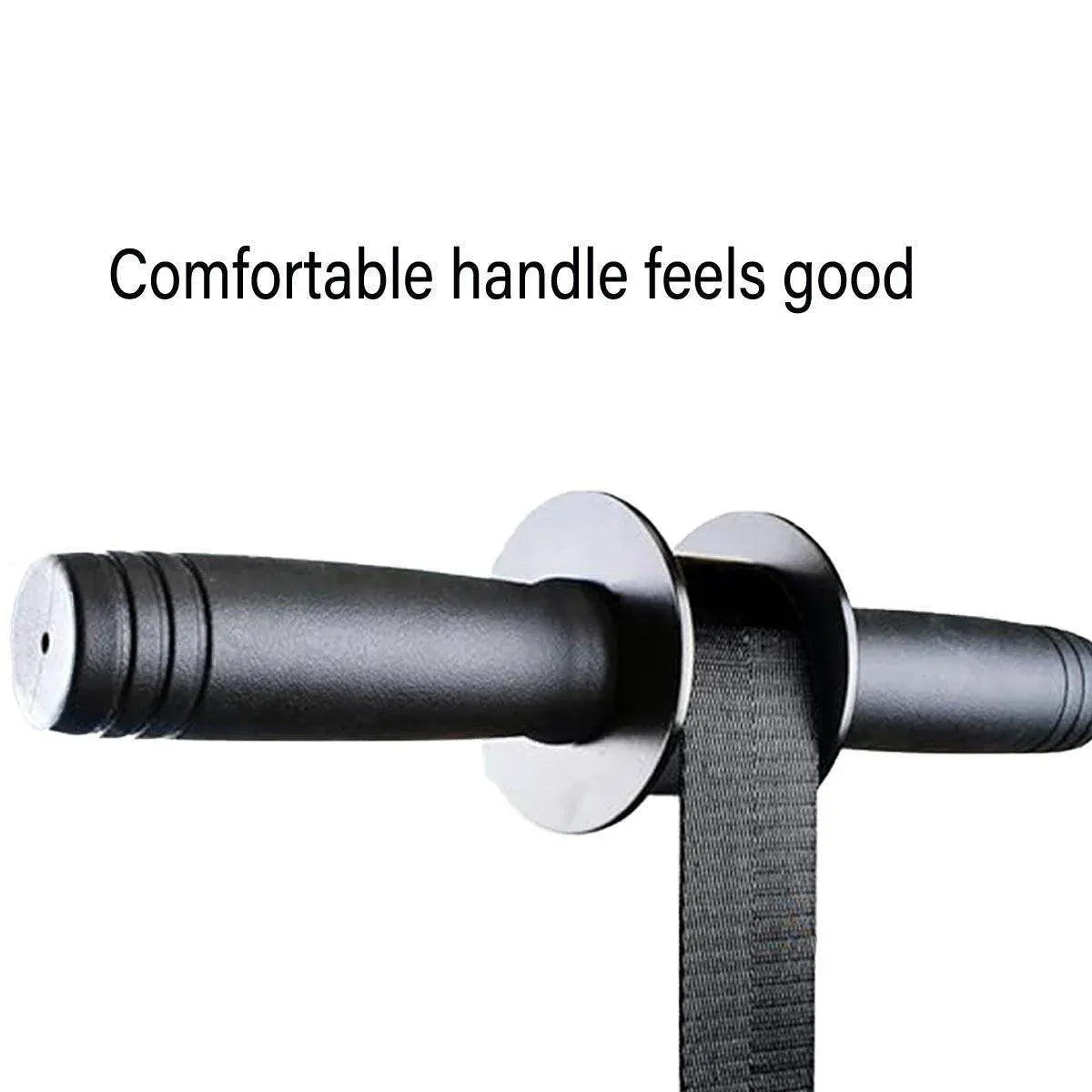 1-Piece Forearm and Wrist Roller Trainer, Black
