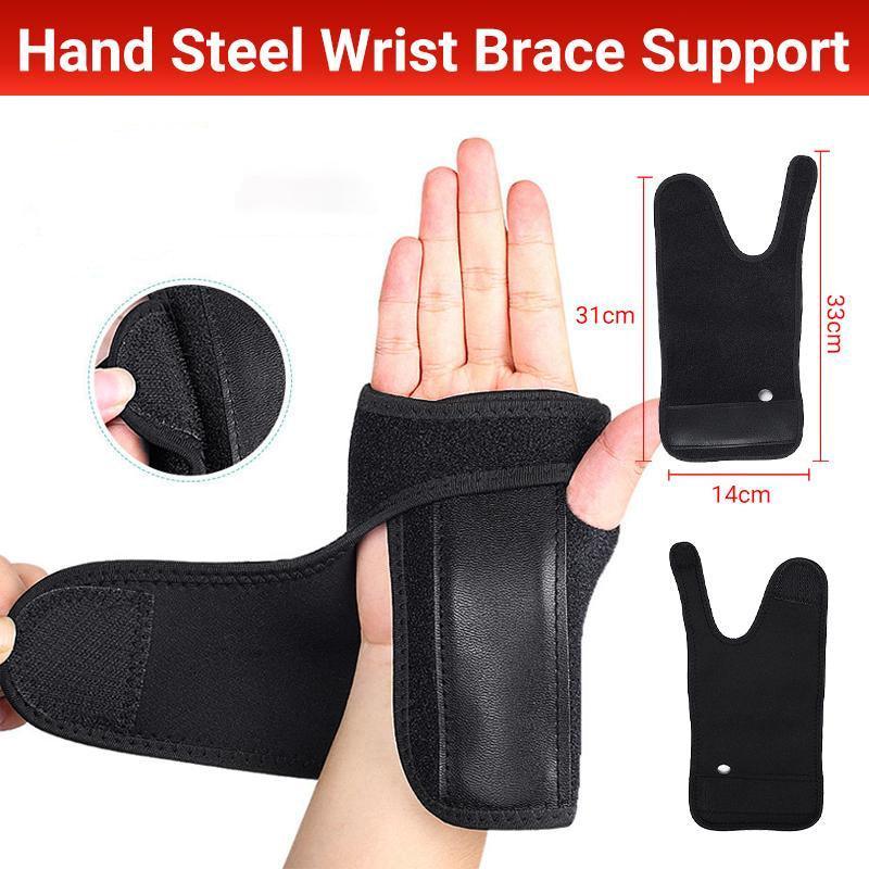 Wrist Support Hand Brace Band Carpal Gloves Tunnel Splint Arthritis Sprains Pain - Right Hand
