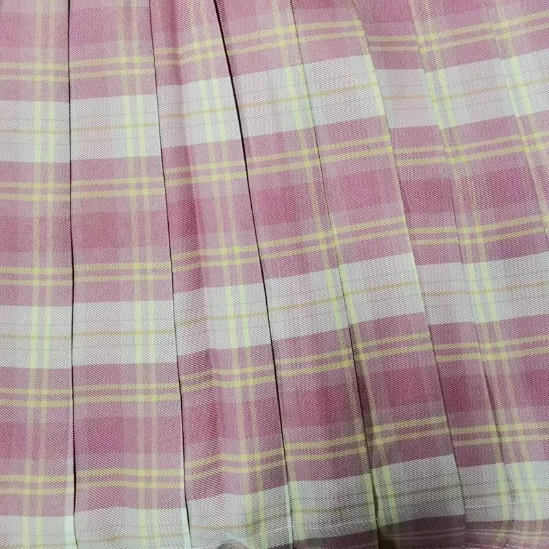 Women Girls School Pleated Skirt Summer High Waist Tartan Short Skirt AU Stock - M