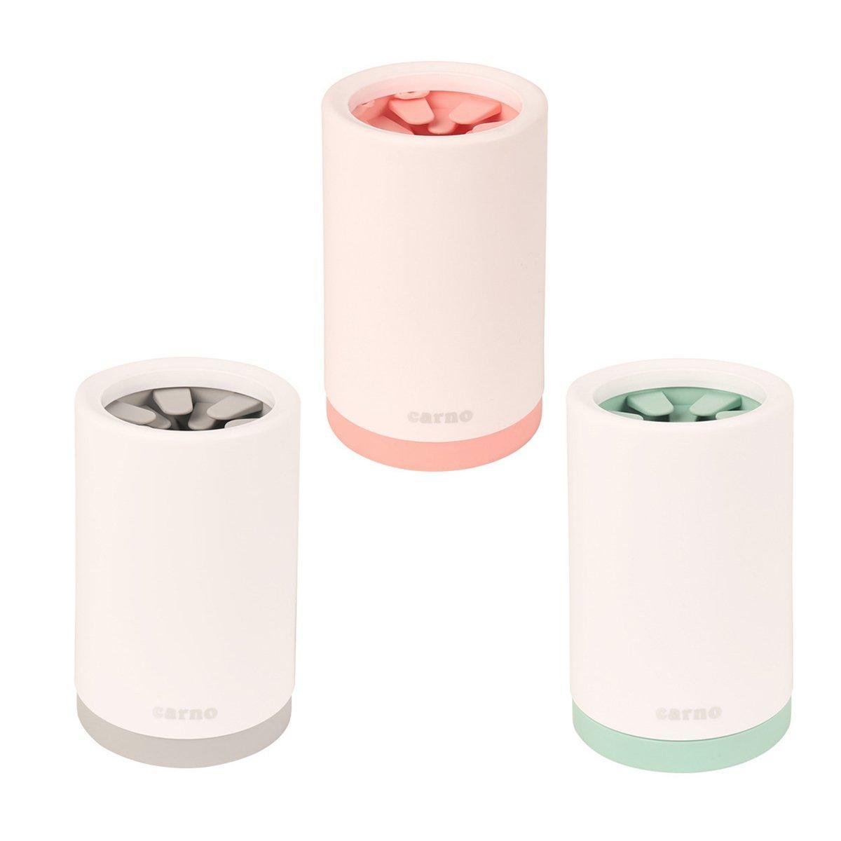 Pet Foot Wash Cup Automatic No-Rub Paw Cleaner Cat Dog Paw Washing Cup Clean - Green