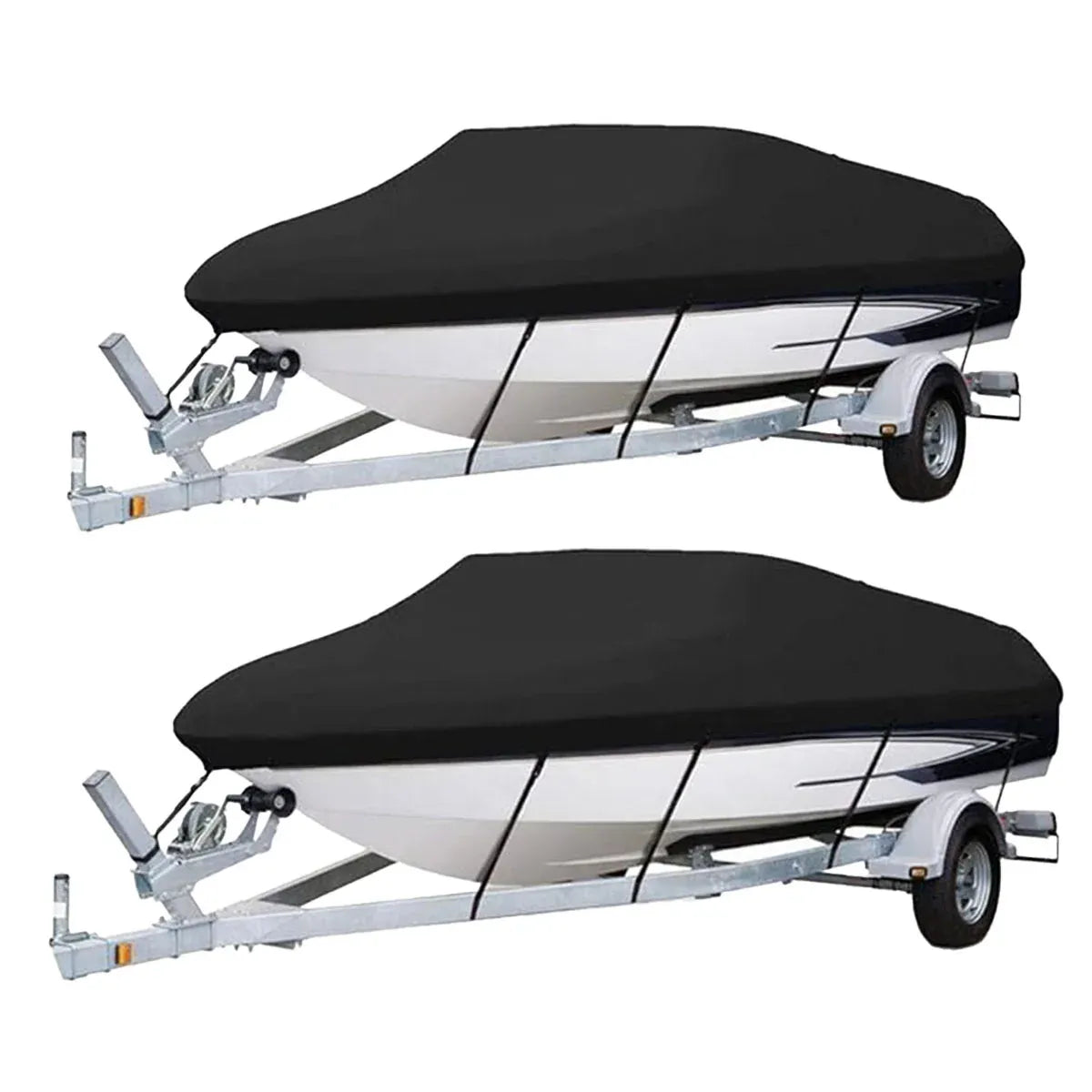 Boat Cover Model Waterproof Outdoor Yacht Dust Protector Hull Shield Blue Tarp - 700x320cm