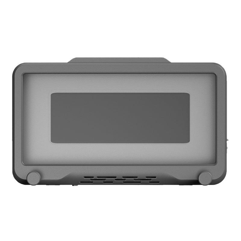 Wall Mounted Phone Holder for Bathroom Shower Waterproof Touch Screen Case - Grey