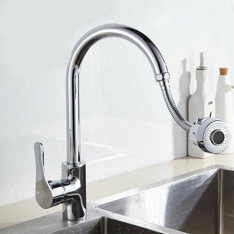 Kitchen Universal Faucet Splash-Proof Head Pressurized Nozzle Bubbler 360° Au