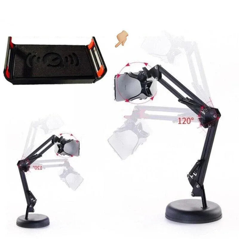 360� Rotating Phone Desk Stand Holder Tabletop Lazy For Iphone Samsung Au