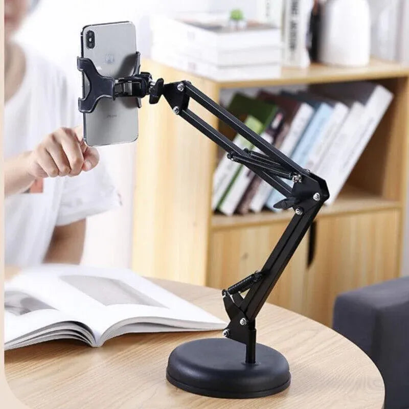 360� Rotating Phone Desk Stand Holder Tabletop Lazy For Iphone Samsung Au