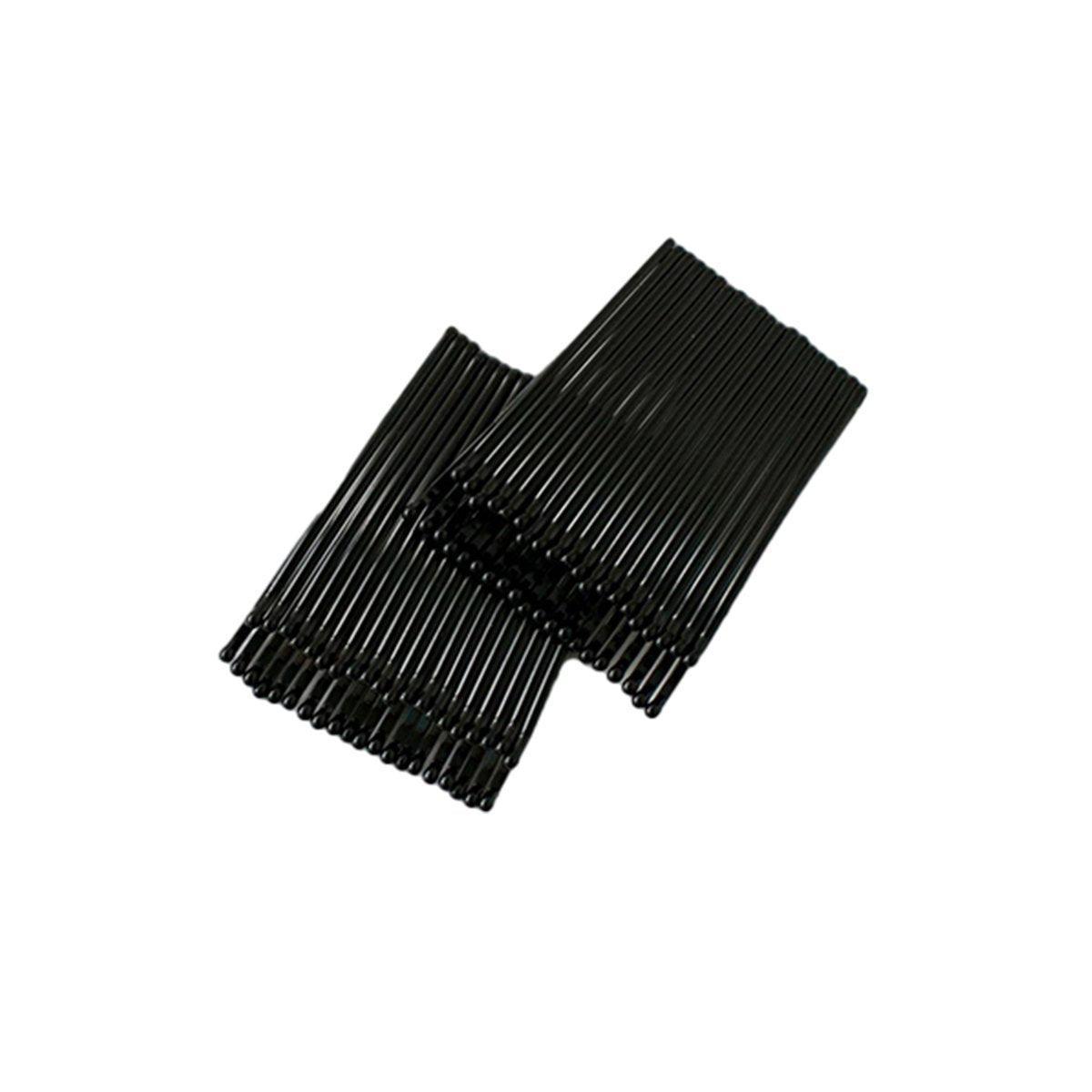 40 PCS Short Black Waved Hair Pins Bobby Pins Grips Salon Dance Hair Accessories - Short Wave Clip