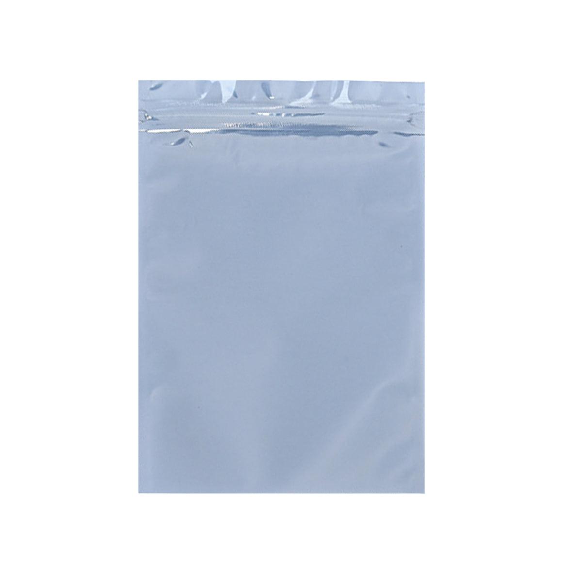 Plastic Self Sealing Bags 100PCS 5Sizes Anti Static Semi Transparent Resealable - 10x15cm