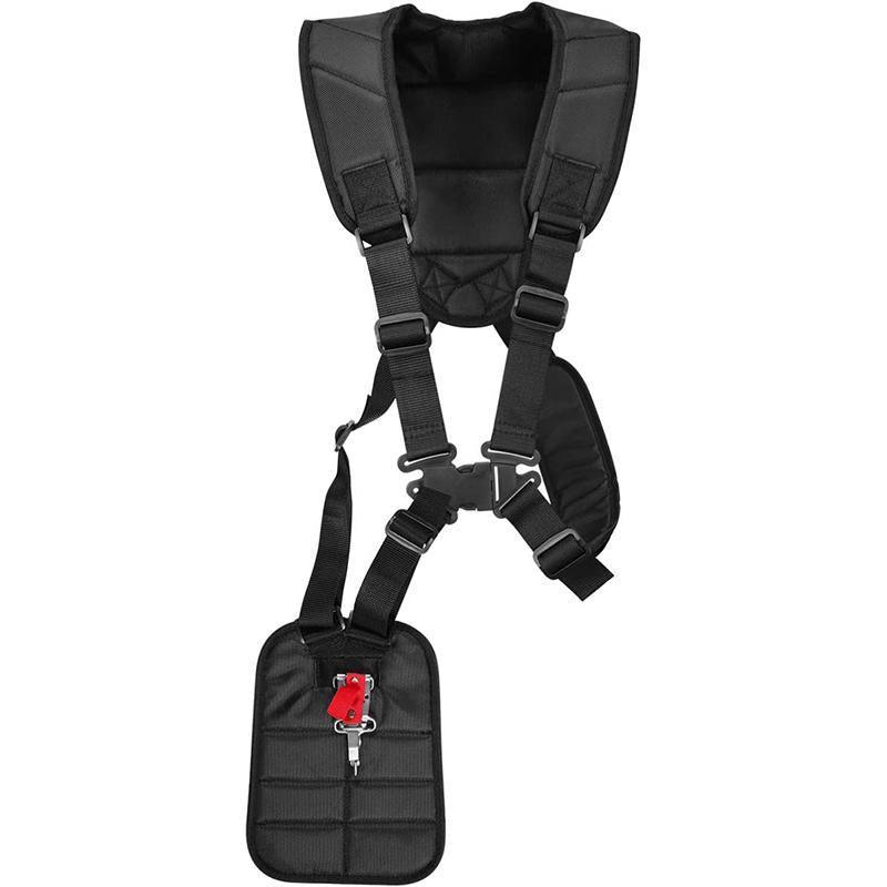 Double Shoulder Strap Harness For Brushcutter Whipper Snipper Trimmers Universal