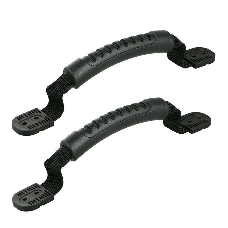 2/4PCS Kayak Canoe Boat Side Mount Carry Handle Webbing Hand Fitting Handlebars - 2PCS