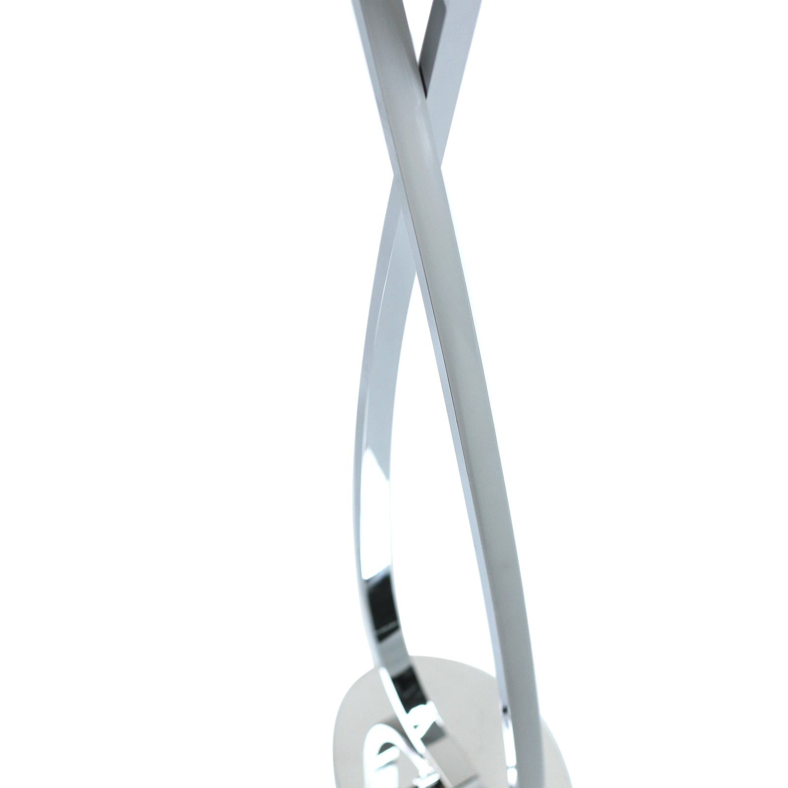 Infinite LED Floor Lamp - Chrome