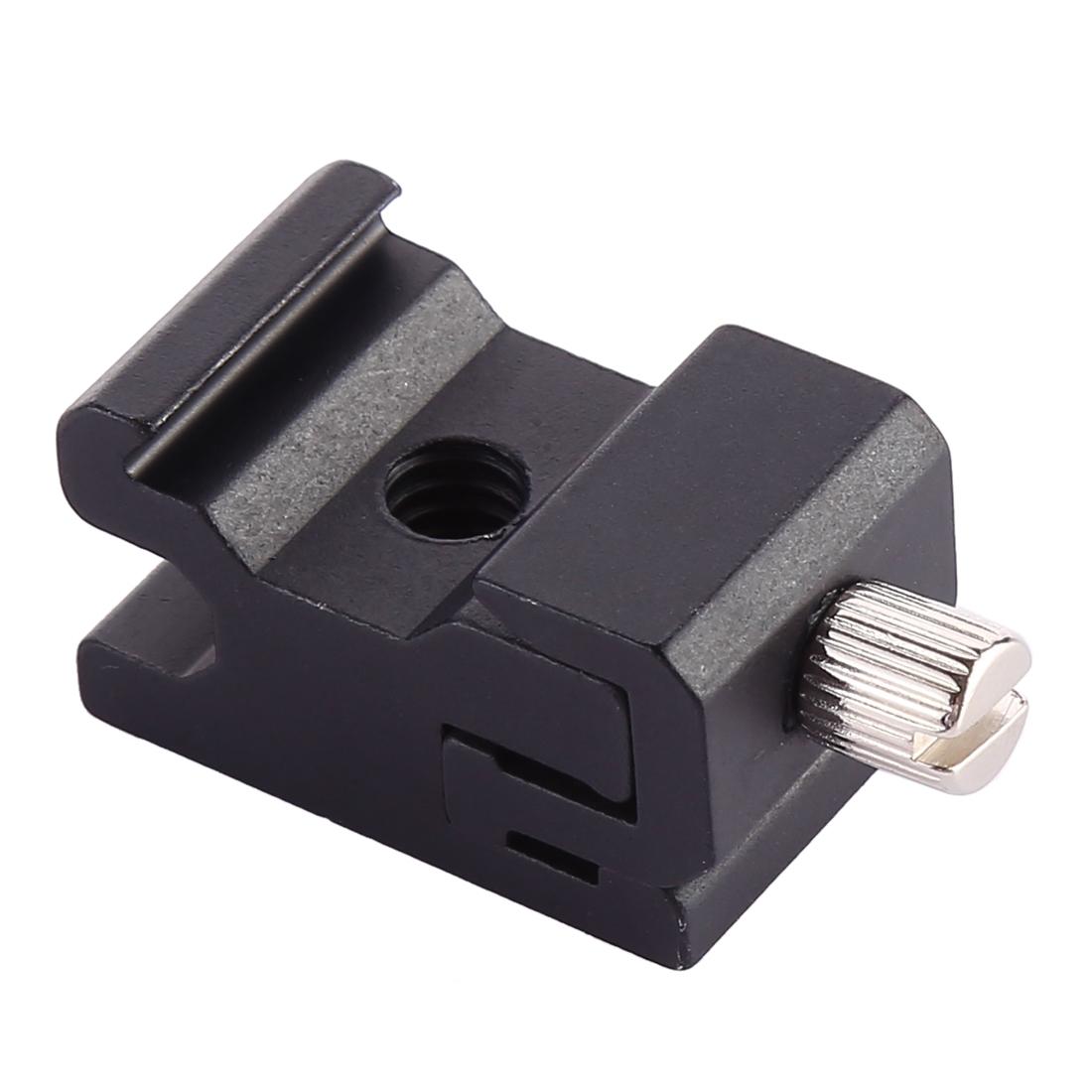 Metal Flash Stand Bracket With Cold Shoe Lamp Head