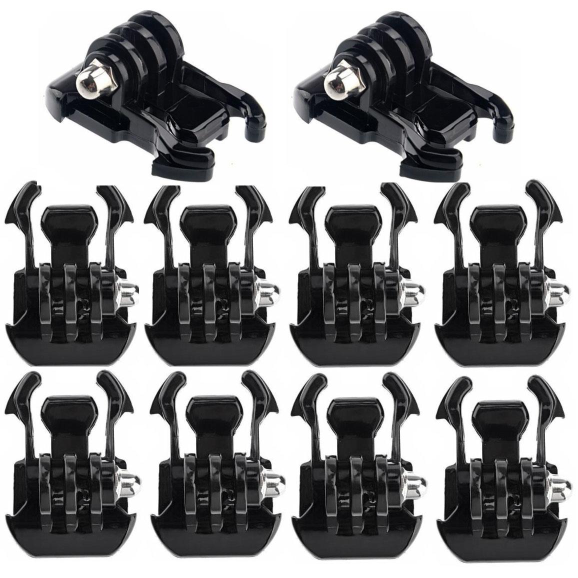 10-piece Strap Mount for Gopro Insta360 Dji Action Cameras