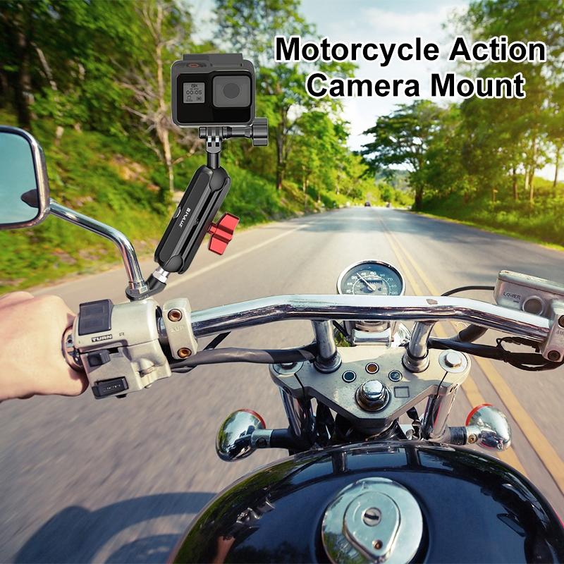 Adjustable Cnc Metal Motorcycle Rearview Arm Mount