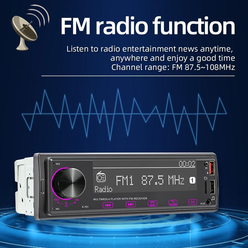 2.5D Touch Car Mp3 Player - Bluetooth Radio Find Car