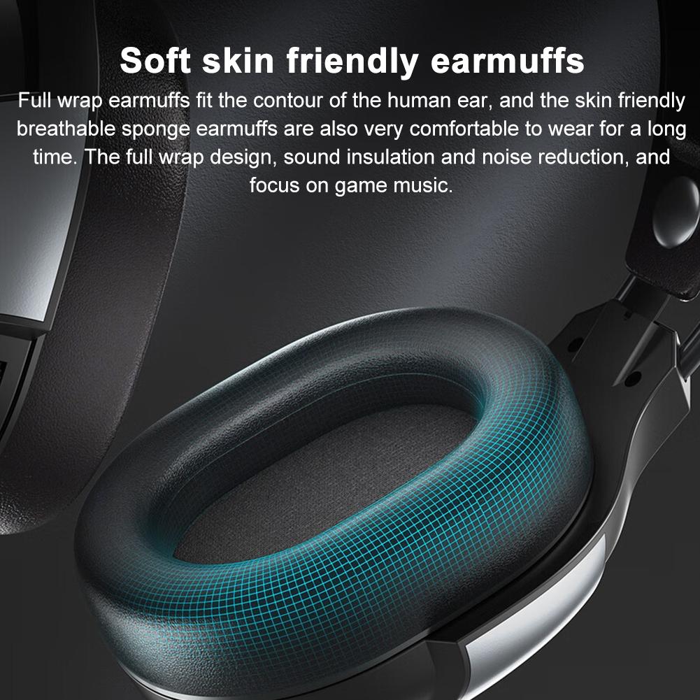 Rgb Gaming Headset With Wired Connection