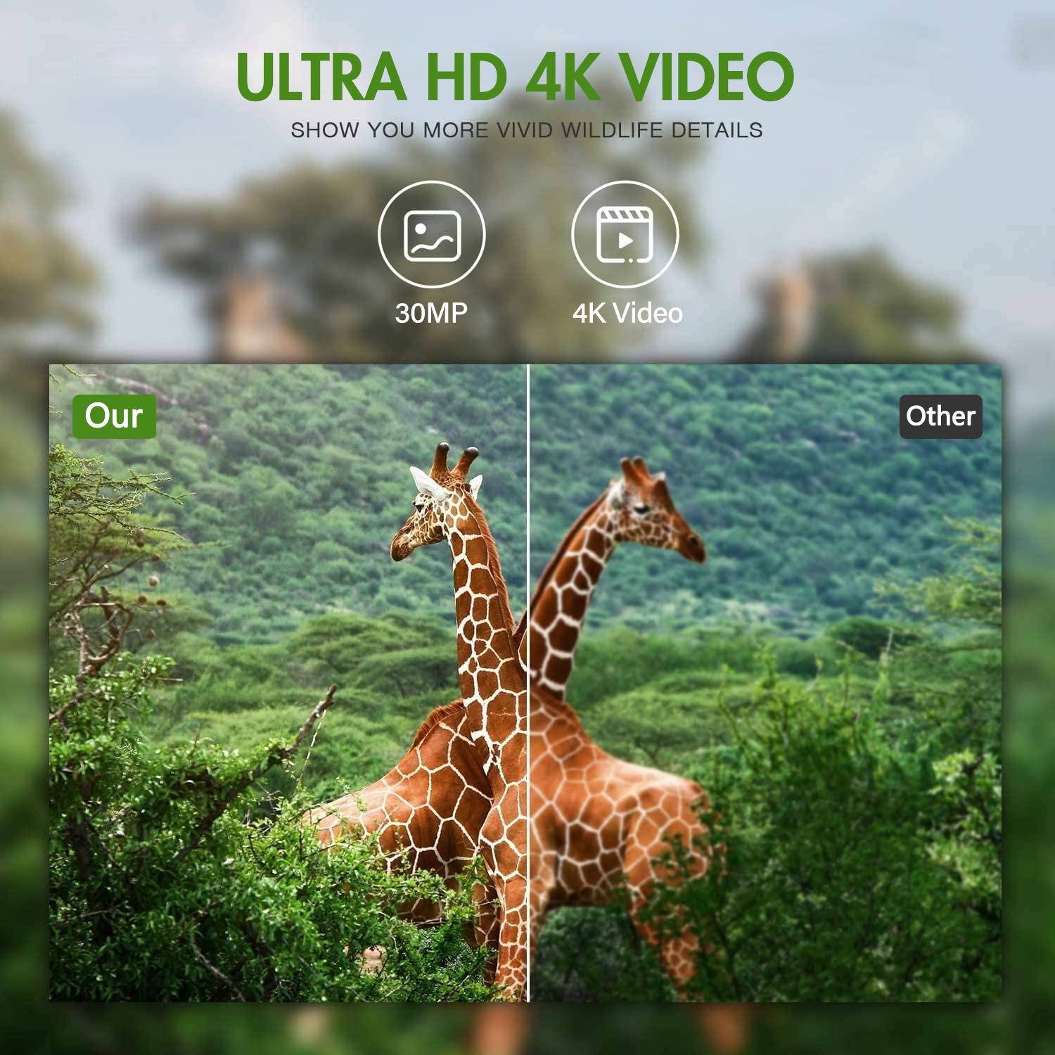 Outdoor Hunting Camera with Wifi & Remote Control - View Photos / Video Anytime