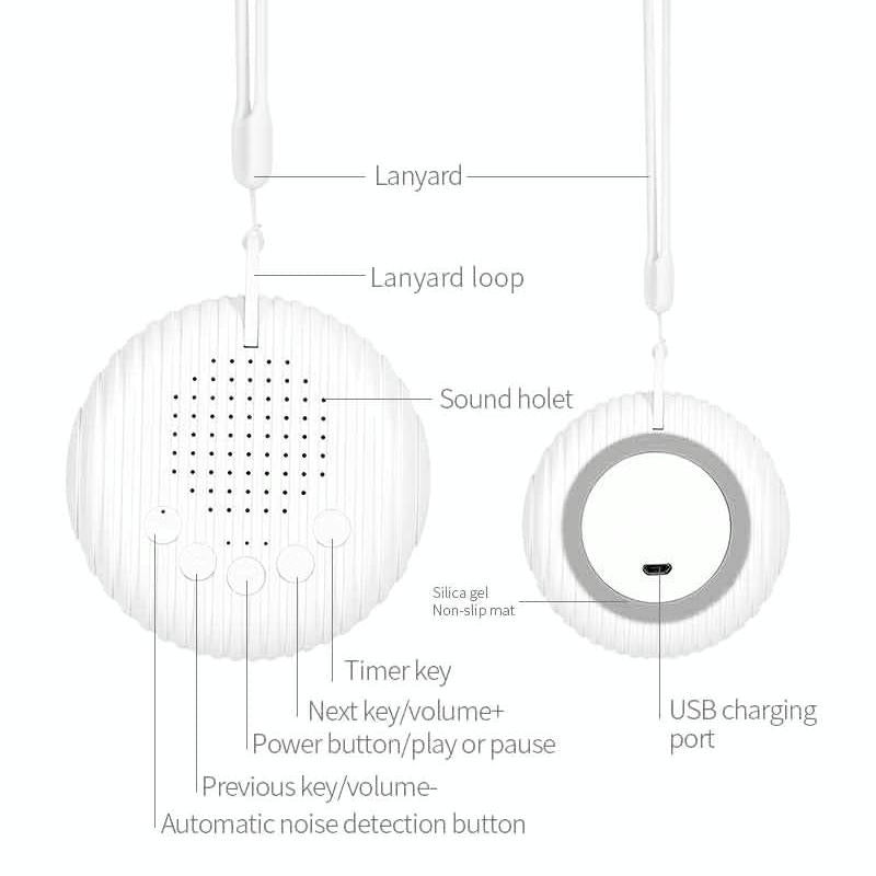 Baby White Noise Sleep Instrument Automatic Detection
