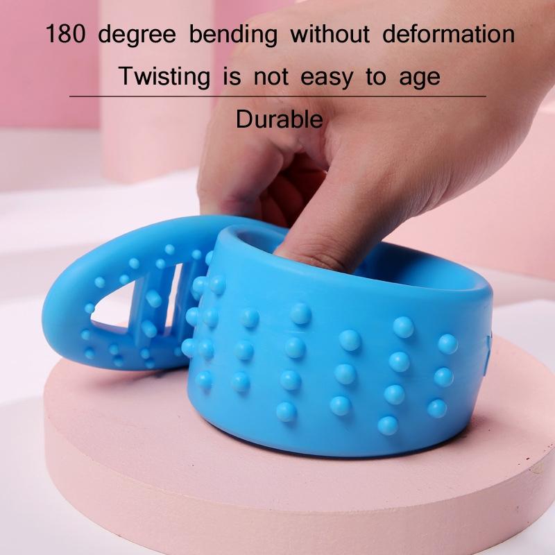 Silicone Health Meridian Massage Fitness Massager Random Colour 27Cm