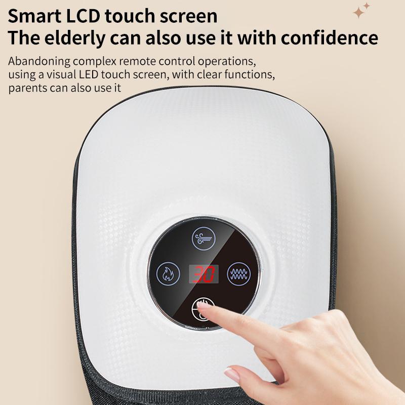 Rechargeable Heating Knee Massager Dual Joint Pad Wg-Jb-704 - Single