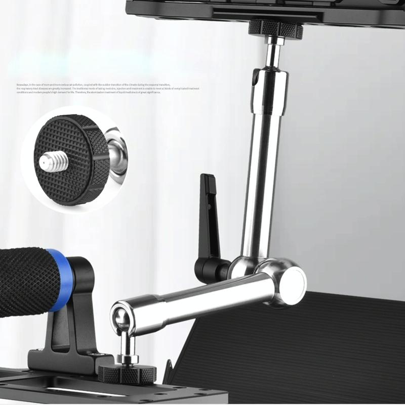 11-Inch Stainless Steel Articulating Magic Arm With Adjustable Friction - 7 Inch