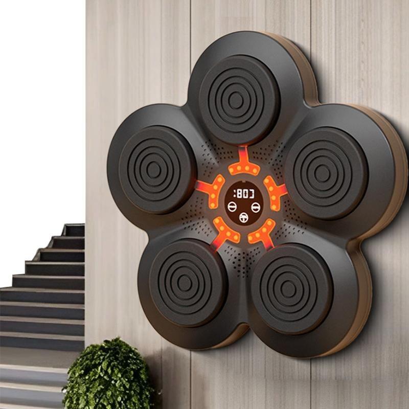 Bluetooth Music Boxing Machine With Wall Mount And Adult Gloves - Without Glove