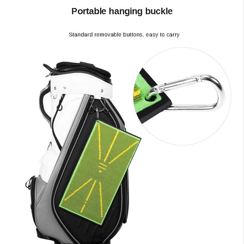 Improve your Golf Swing with Training Pad and Sponge Balls