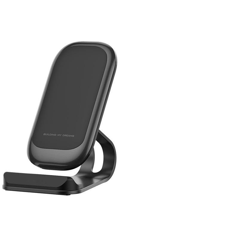 15W Multifunctional Wireless Charger With Stand Black