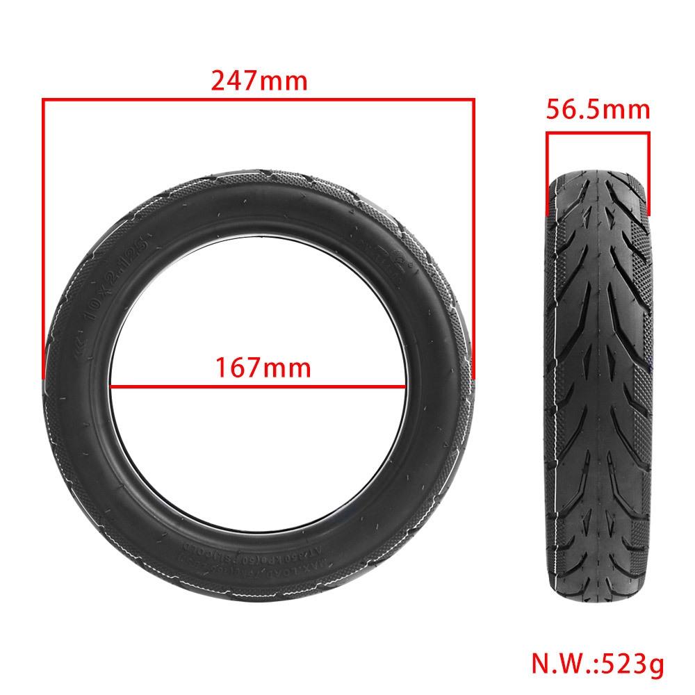 10 Pneumatic Tire for Ninebot F20 / 25 / 30 / 40 Electric Scooter - Inner Tire