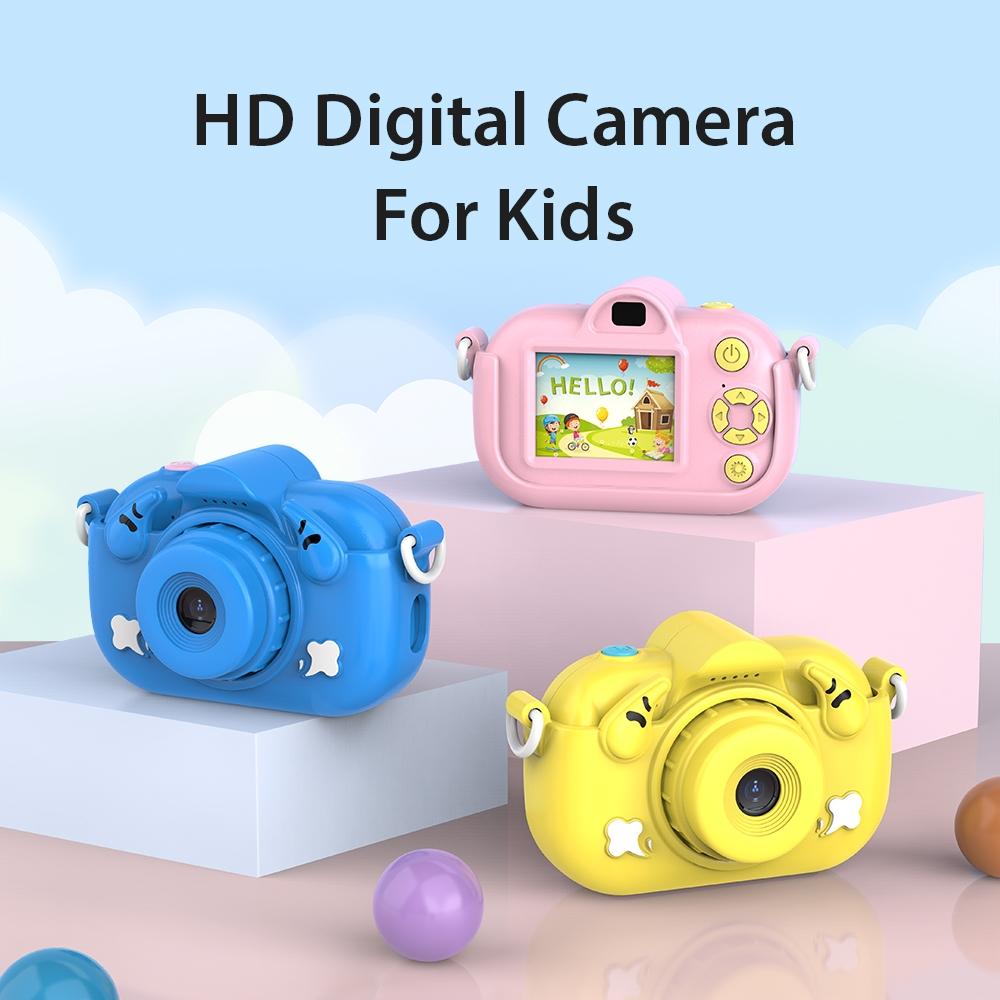 2.0-Inch 4X Zoom Hd Digital Camera For Kids - Blue - Blue+32G