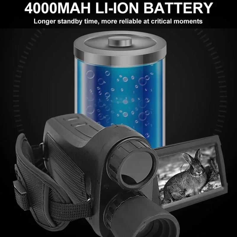 Digital Hunting Safety Camera With Handle And Hd Monitoring