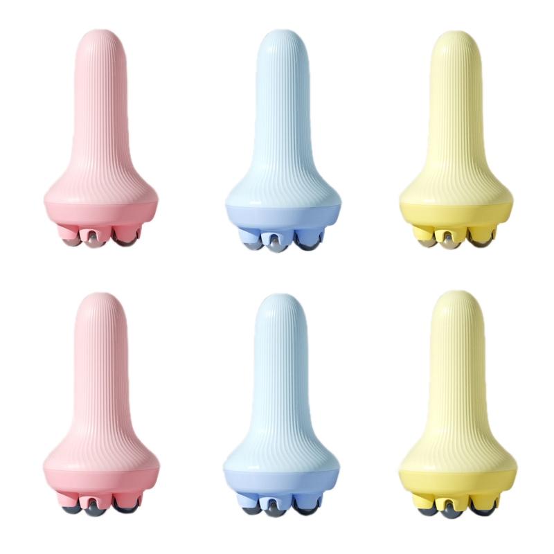 Blue Abdominal Roller Massager For Inner Leg Muscle Relaxation